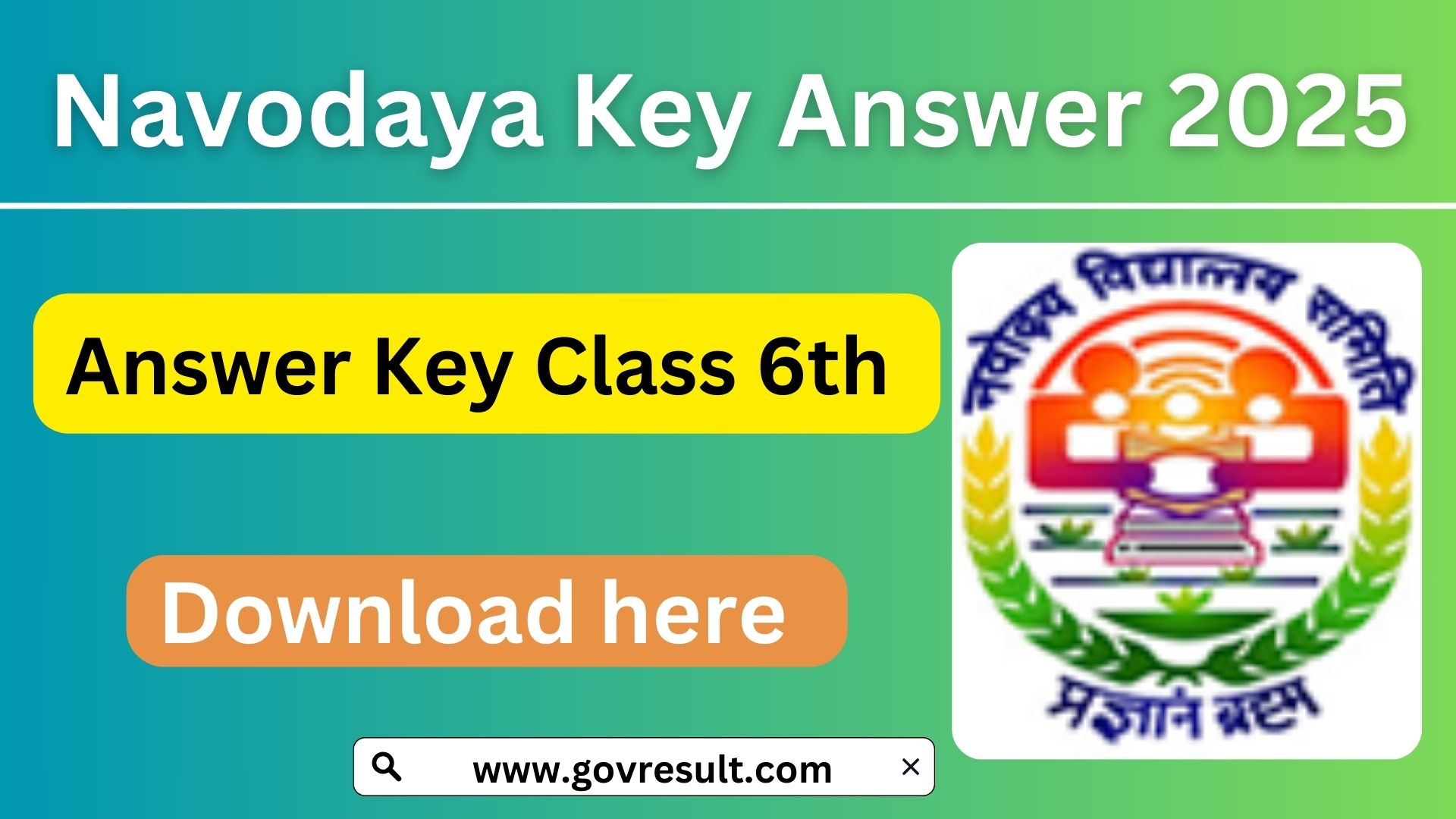 Navodaya Key Answer 2025: Download Answer Key, Exam Insights & More