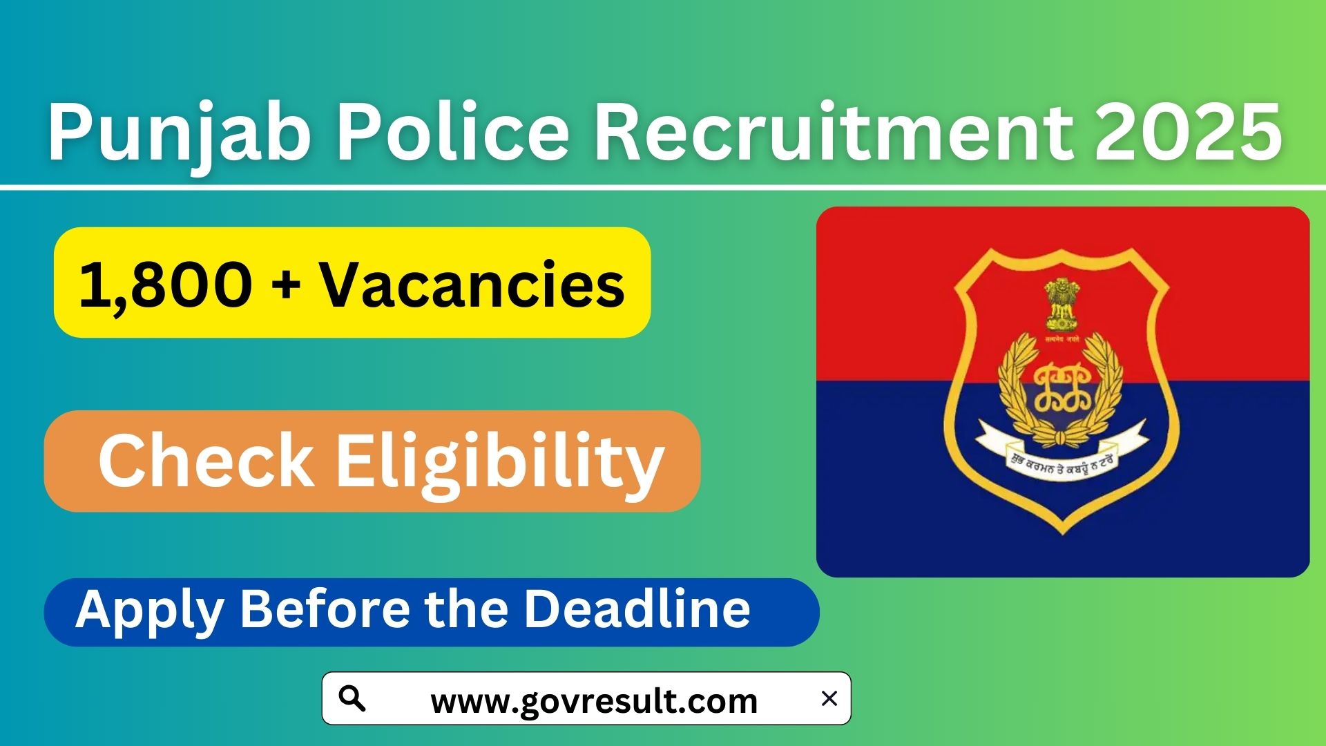 Punjab Police Recruitment 2025: Unlock Your Career in Law Enforcement
