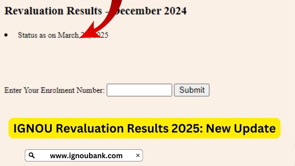 IGNOU Revaluation Results December 2024: Everything You Need to Know